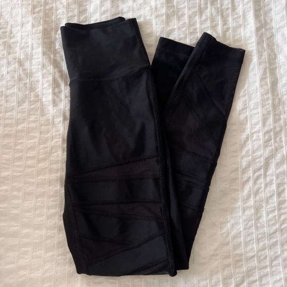 Lululemon Wunder Under Pant (Hi-Rise) Tech Mesh - Picture 7 of 8